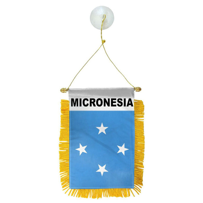 Micronesia Mini Banner Flag - Flag - Leilanis Attic