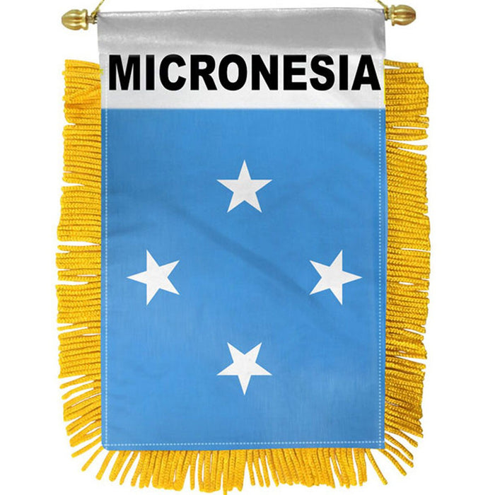 Micronesia Mini Banner Flag - Flag - Leilanis Attic