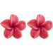 Mini Plumeria Fimo Stud Earrings - Jewelry - Leilanis Attic