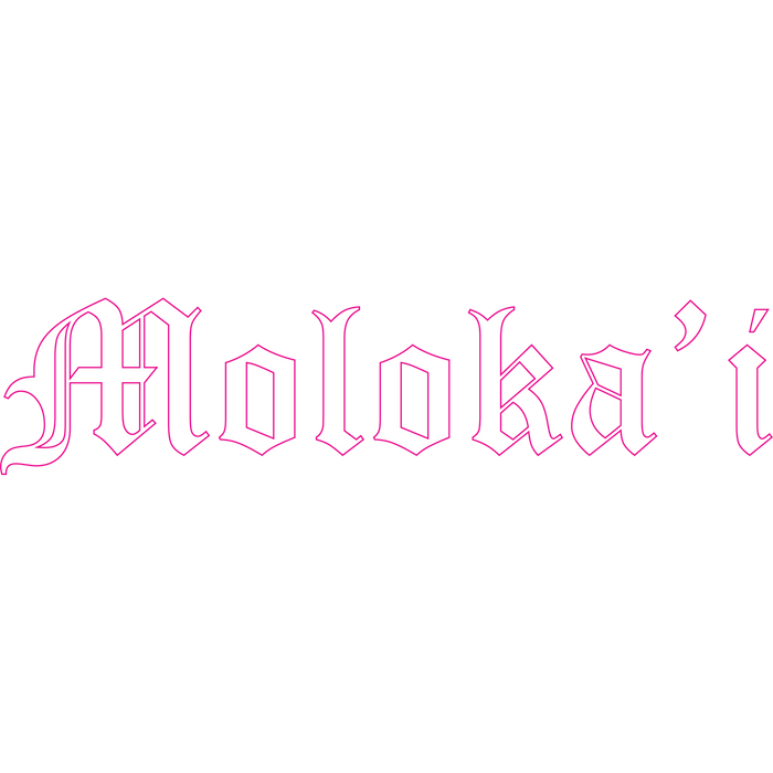 Moloka'i Sticker - Sticker - Leilanis Attic