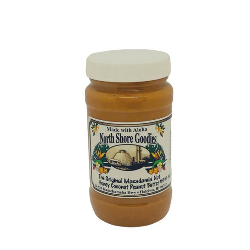 North Shore Goodies Macadamia Nut Honey Coconut Peanut Butter, 8oz - Food - Leilanis Attic