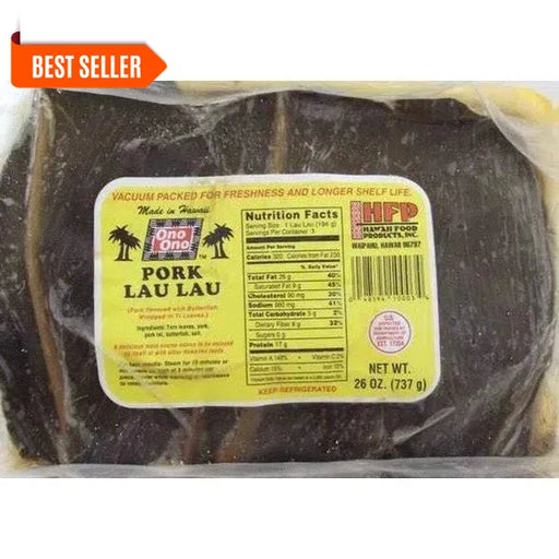 Ono Ono Pork Laulau 3pk 26oz - Food - Leilanis Attic