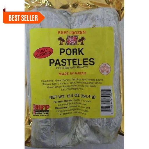 Ono Ono Pork Pasteles 2pk 5oz - Food - Leilanis Attic