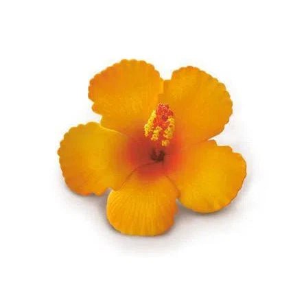 Orange Foam Hibiscus Hair Clip, Large - Hair Accessories - Leilanis Attic