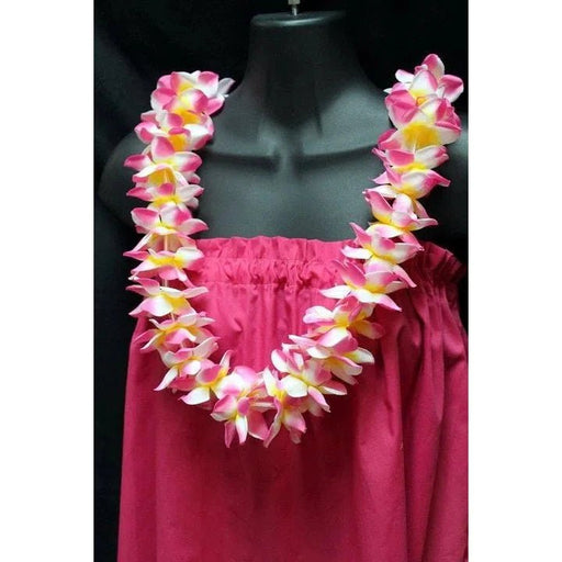 Plumeria Puna Silk Lei - Lei - Silk - Leilanis Attic