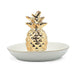 Porcelain Gold Pineapple Trinket Dish - Nick - Nacks - Leilanis Attic