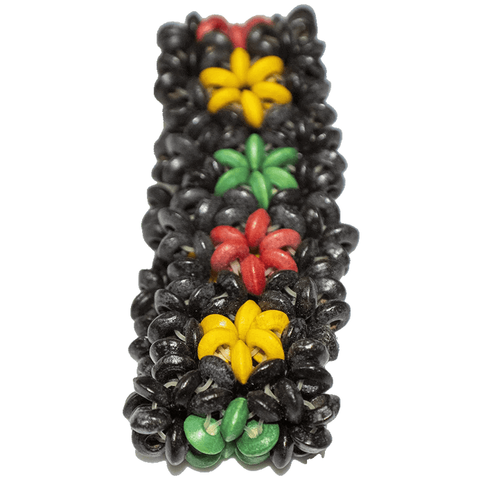 Rasta Flower Bead Bracelet - Bracelet - Leilanis Attic