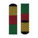 Rasta Triangle Tribal Socks - Unisex - All Over Prints - Leilanis Attic