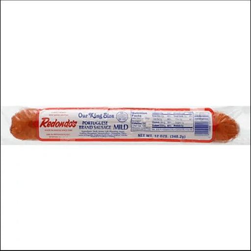 Redondo Portuguese Sausage King Size Hot 12oz - Food - Leilanis Attic