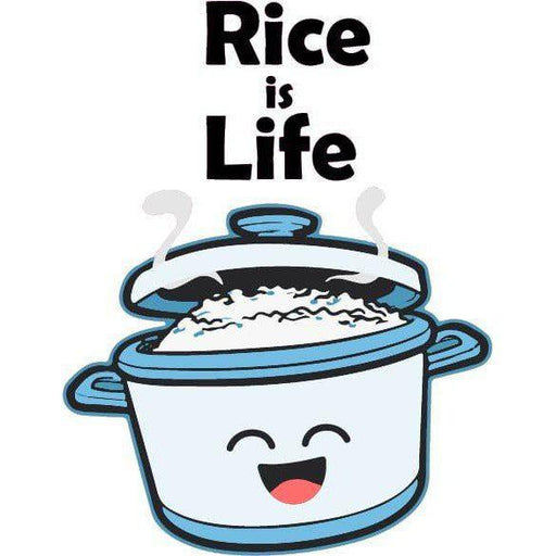 Rice Is Life Sticker - sticker - Leilanis Attic