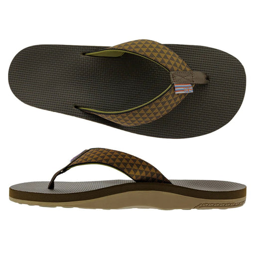 Scott Hawaii Men's Slippers - Manoa Brown Aina - Slippers - Leilanis Attic