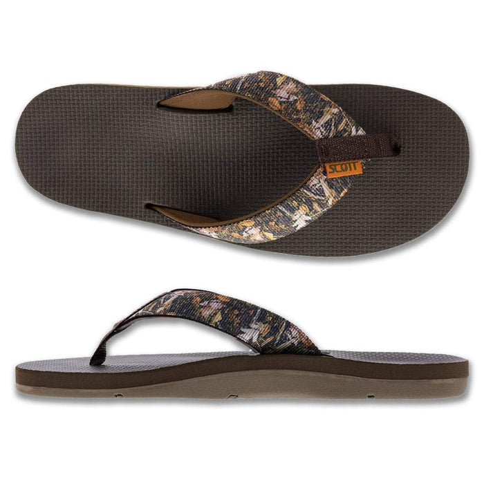 Scott Hawaii Slippers - Kaikane Timber Camo - Slippers - Leilanis Attic