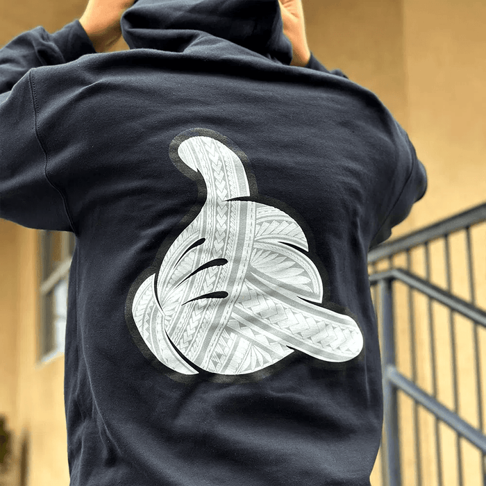 Shaka Tribal Unisex Hoodie - Hoodie - Leilanis Attic