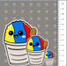 Shave Ice Cup Sticker - sticker - Leilanis Attic