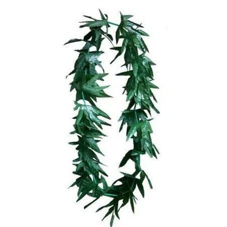 Silk Ti Leafy Lei - Lei - Silk - Leilanis Attic