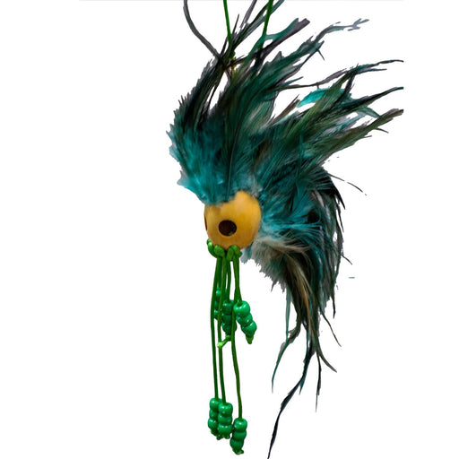 Small IkaIka Warrior Helmet, Green/Teal - Car Accessories - Leilanis Attic