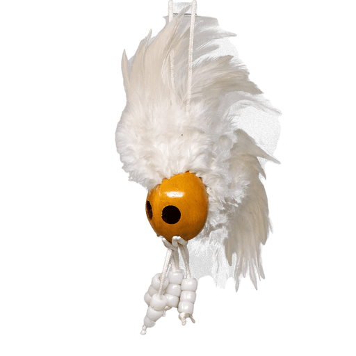 Small IkaIka Warrior Helmet, White - Car Accessories - Leilanis Attic