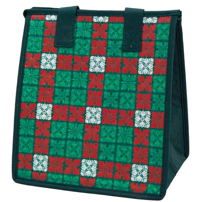 Small Insulated Cooler Bag, Soho Palaka Holiday Pet - Insulated Bag - Leilanis Attic