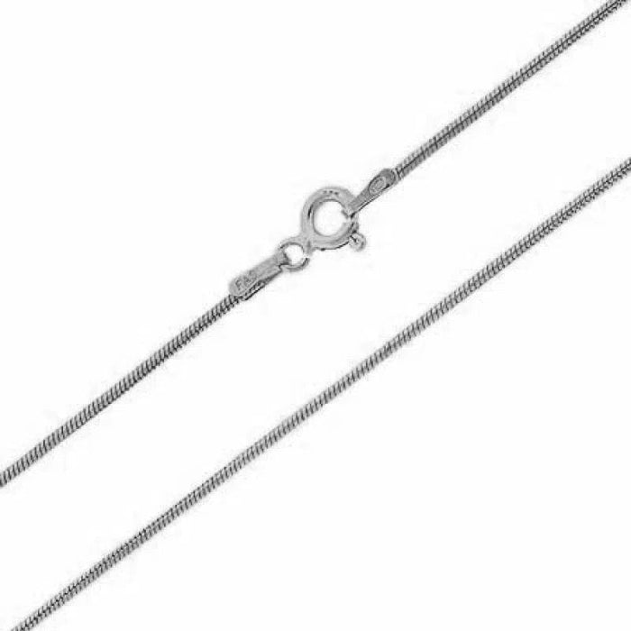 Snake Chain Necklace, Sterling Silver - Jewelry - Leilanis Attic