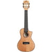 Solid Flame Maple Concert Cut - Away Ukulele - Ukulele - Leilanis Attic