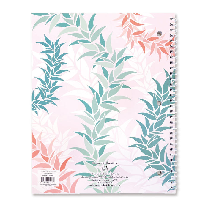 Spiral Notebook, Cool Maile - Notebook - Leilanis Attic