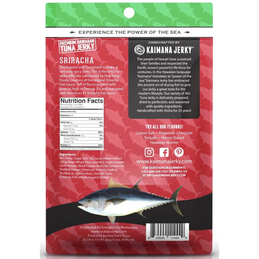 Sriracha Ahi Tuna Jerky 2oz - Food - Leilanis Attic