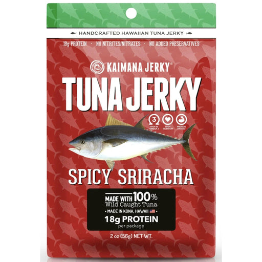 Sriracha Ahi Tuna Jerky 2oz - Food - Leilanis Attic