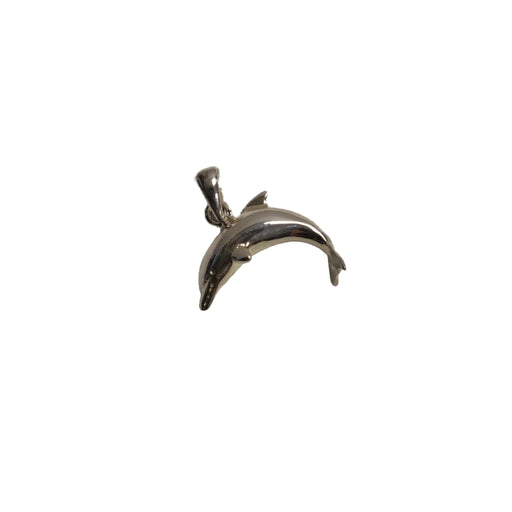 Sterling Silver Dolphin Pendant - Jewelry - Leilanis Attic