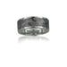 Sterling Silver Hawaiian Black Rhodium Two Tone Maile 8mm Ring Band - Ring - Leilanis Attic