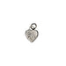 Sterling Silver Heart with Raised Initial Pendant - Jewelry - Leilanis Attic