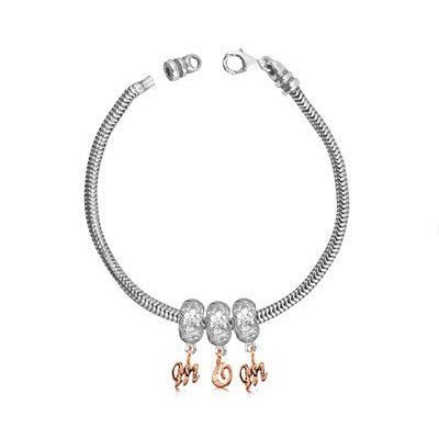 Sterling Silver Mother's Day Hawaiian Bead Starter Bracelet with Screw End - Jewelry - Leilanis Attic