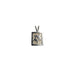 Sterling Silver Quilt Honu 12mm Square Pendant - Jewelry - Leilanis Attic