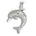 Sterling Silver and Mother of Pearl Dolphin Pendant - Jewelry - Leilanis Attic