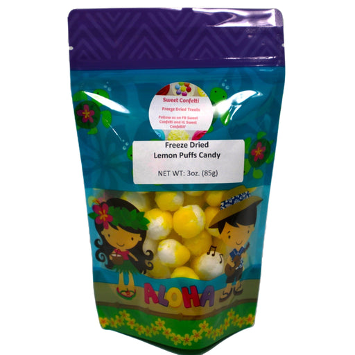 Sweet Confetti Freeze Dried Lemon Puffs - Food - Leilanis Attic