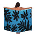 Tahitian Garden - Capri/Black - Pareo - Pareo - Leilanis Attic