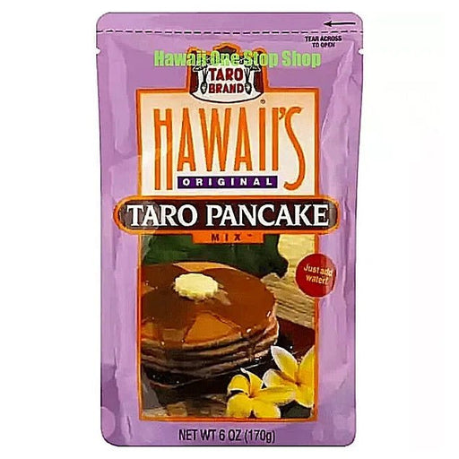 Taro Brand Hawaii's Original Taro Pancake Mix 6oz - Food - Leilanis Attic