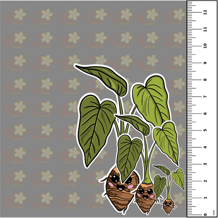 Taro Plant Sticker - sticker - Leilanis Attic