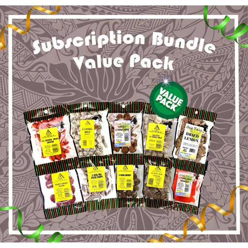 The Ultimate Crack Seed Subscription Bundle (10 Packs) - Food - Leilanis Attic
