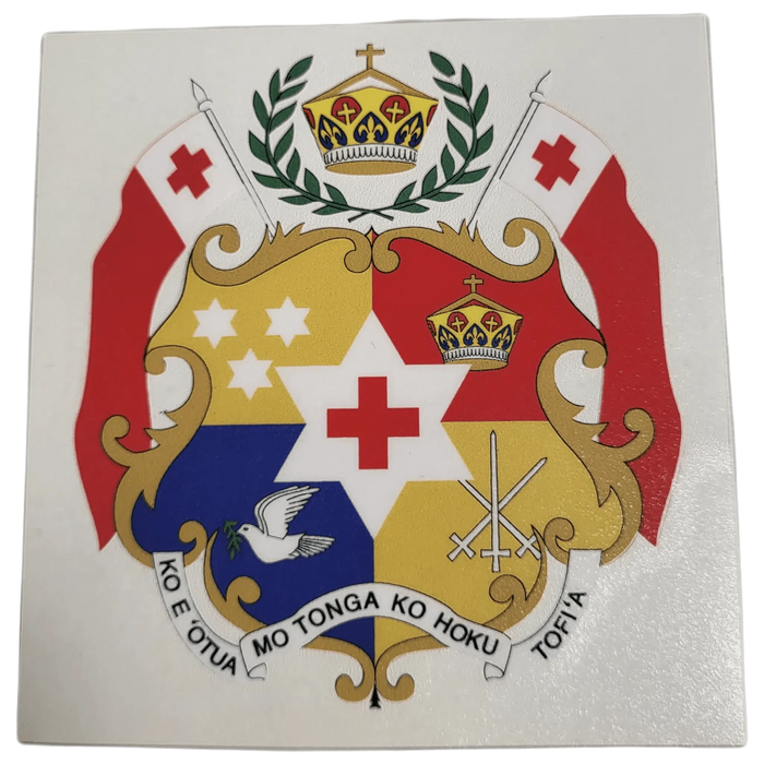 Tongan Coat of Arms Sticker - sticker - Leilanis Attic