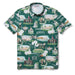 University of Hawai'i Scenic Performance Polo Shirt - Green - Aloha Shirt - Mens - Leilanis Attic