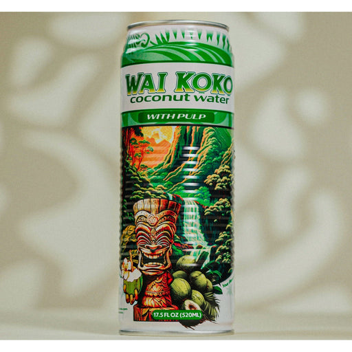 Wai Koko Coconut Water - With Pulp - Coconut Water - Leilanis Attic