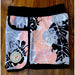 Wailoa “Black/Grey/Pink Leaf” Lady Stretch Volley Shorts - Board Shorts - womens - Leilanis Attic