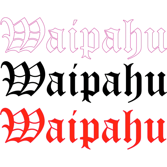 Waipahu Sticker - sticker - Leilanis Attic