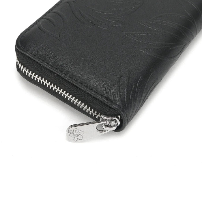 Wallet Chloe Lehua Embossed Black - Wallet - Leilanis Attic