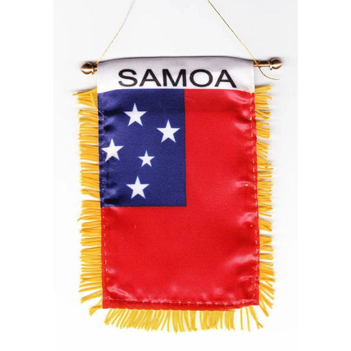 Western Samoa Mini Banner Flag 3x5 - Flag - Leilanis Attic