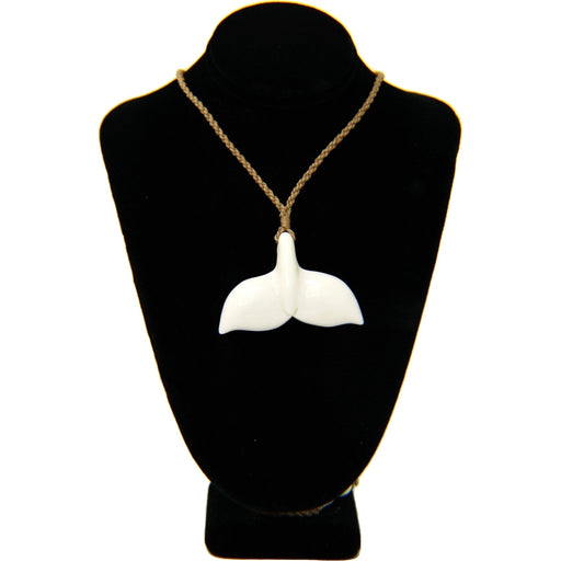 White Bone Whale Tail Necklace - Jewelry - Leilanis Attic