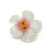 White Foam Hibiscus Hair Clip, Large - Hair Accessories - Leilanis Attic