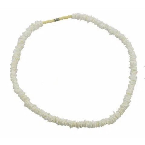 White Rose Clam Shell Necklaces - Necklace - Leilanis Attic