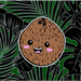 Whole Coconut Sticker - sticker - Leilanis Attic