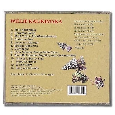 Willie K, Willie Kalikimaka CD - CD - Leilanis Attic